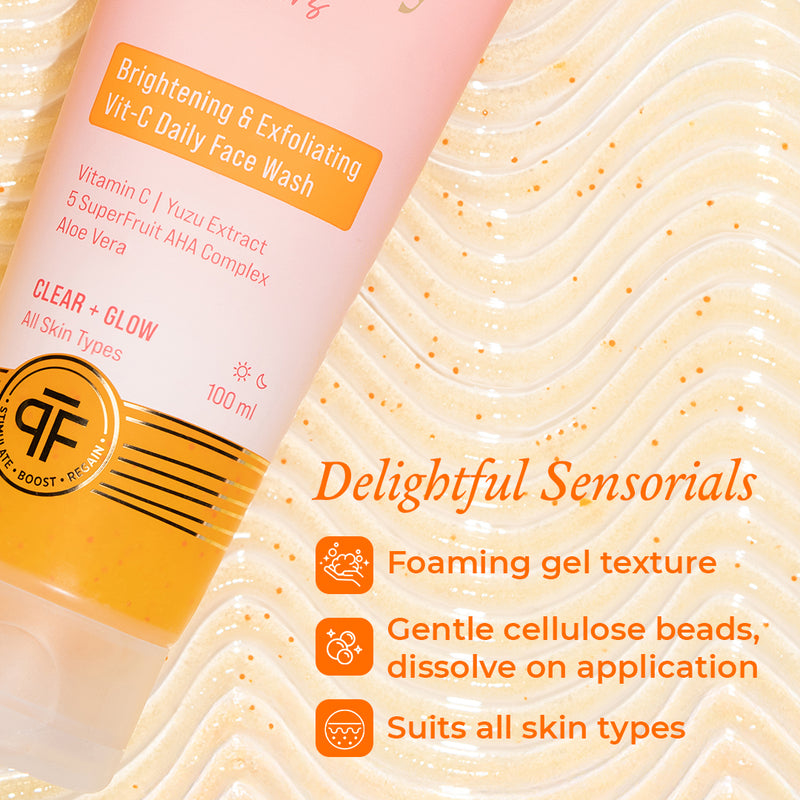 Brightening & Exfoliating Vitamin C Daily Face Wash 100 ml