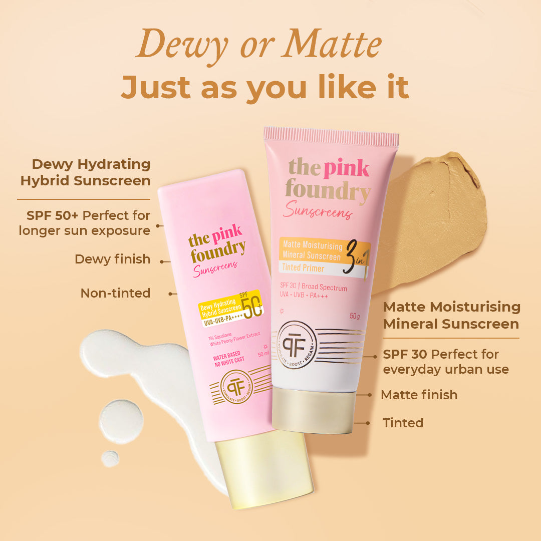 Dewy Hydrating Hybrid Sunscreen SPF 50+