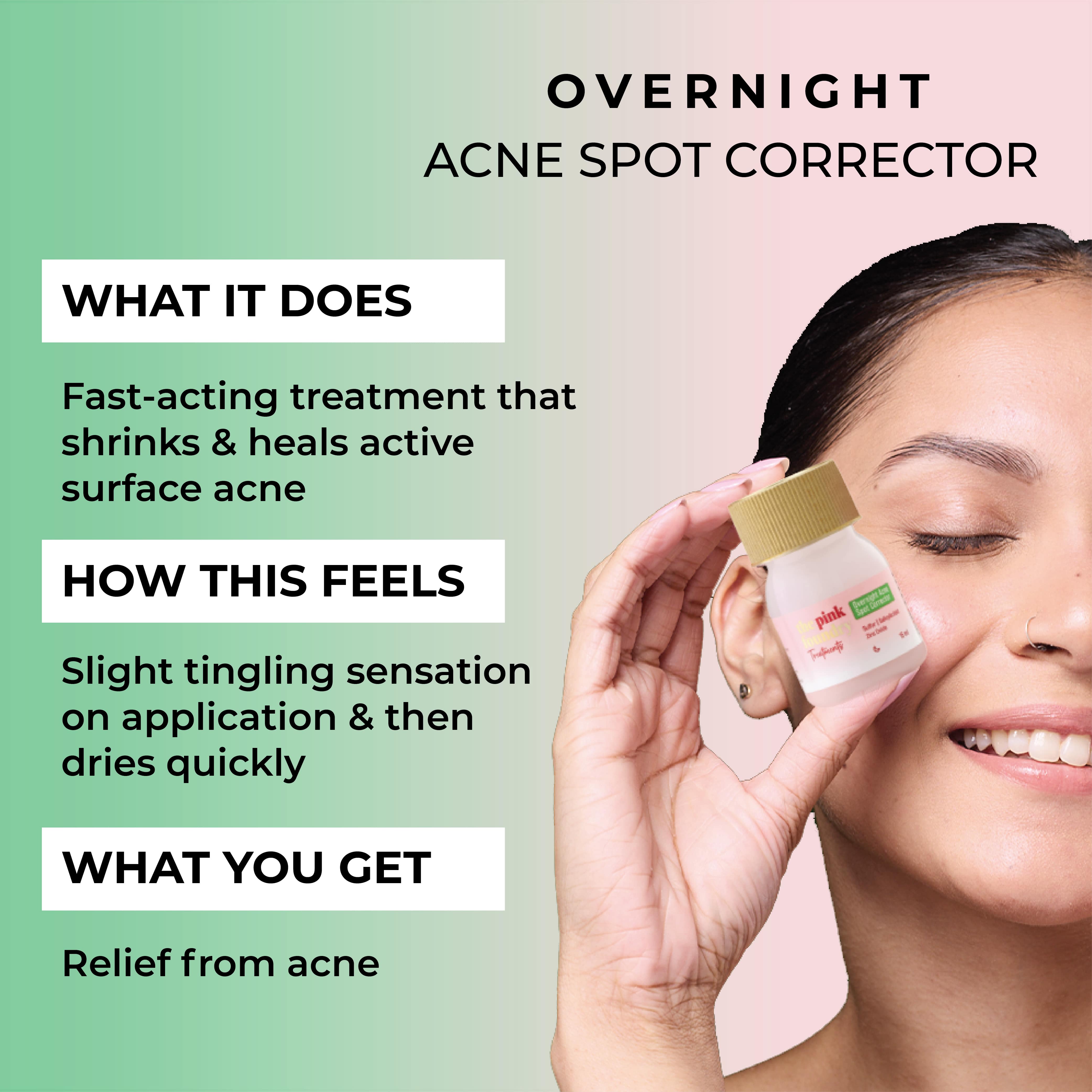 Spot Treatment for Acne Removal - Buy Overnight Acne Spot Corrector ...