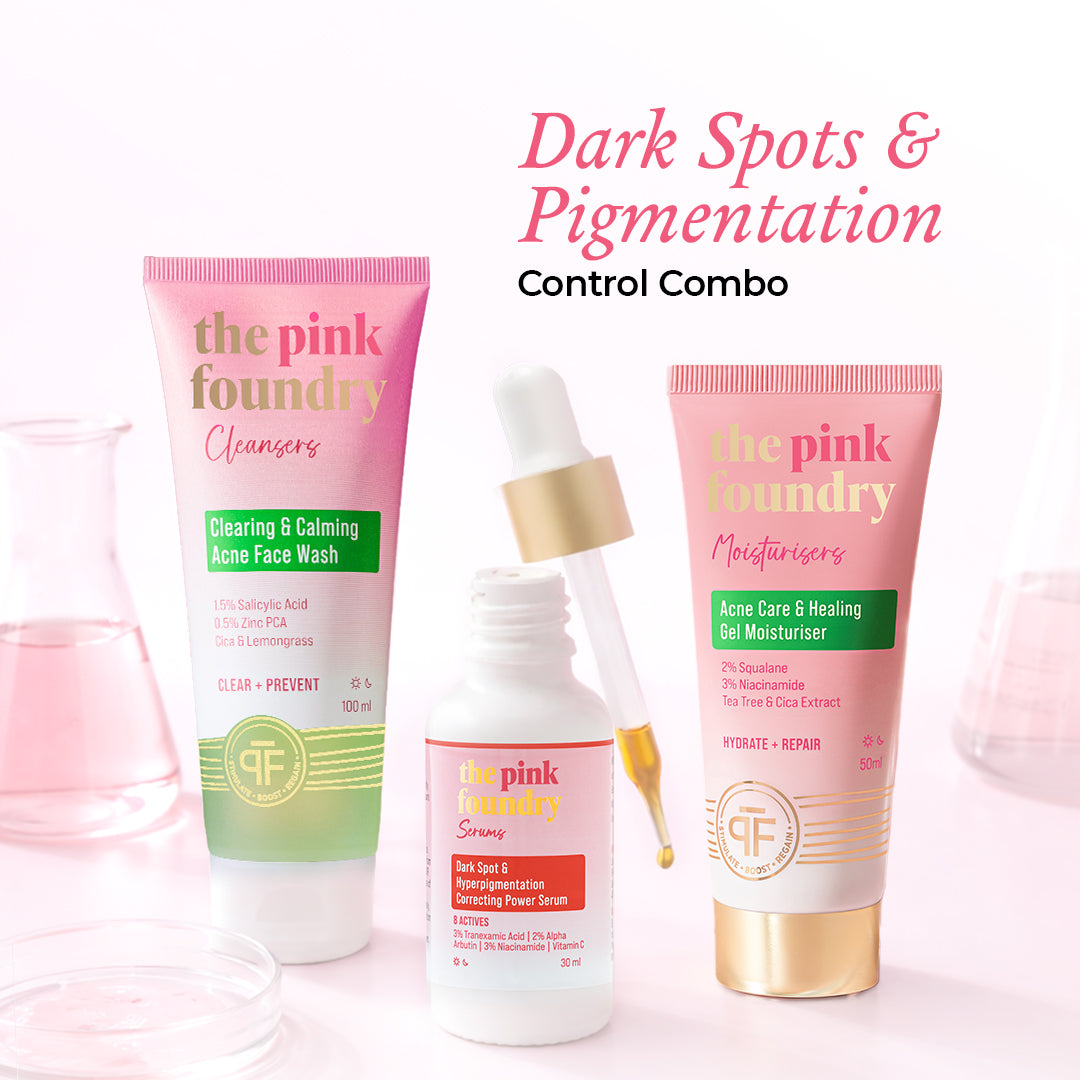 The Pink Foundry Dark Spots & Pigmentation Care Combo