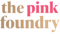 Skin Care Brand - The Pink Foundry Logo