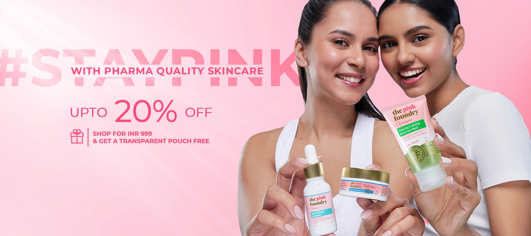 Skincare for Indian skin by The Pink Foundry