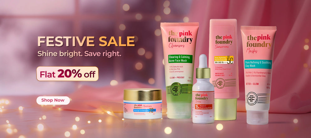 Skincare for Indian skin by The Pink Foundry